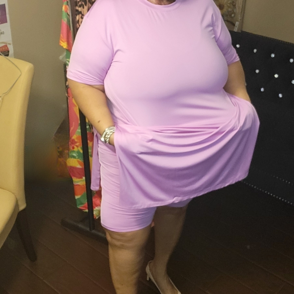 2 pc Plus size Short set